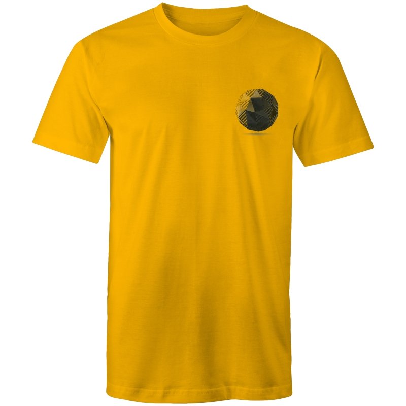 Men's Lineal Globe Pocket T-shirt