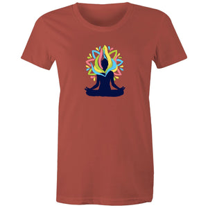 Women's Yoga Energy Lotus T-shirt