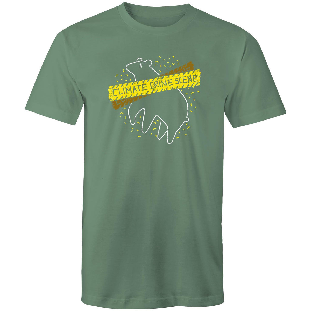 Men's Climate Crime Scene T-shirt