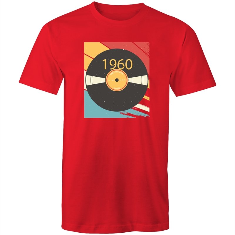 Men's Retro 1960 Music Poster T-shirt