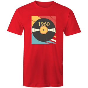 Men's Retro 1960 Music Poster T-shirt
