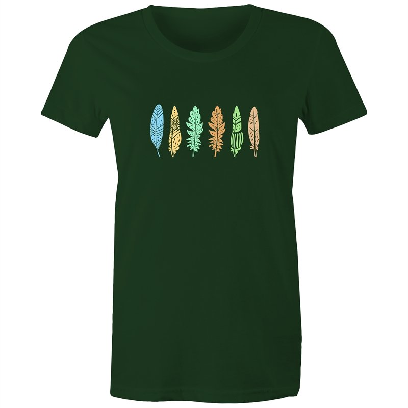 Women's Feather Print T-shirt