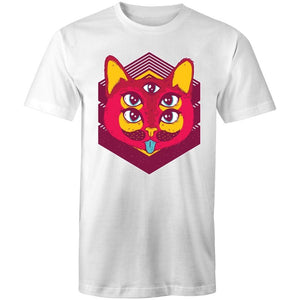 Men's Psychedelic Cat Eyes T-shirt