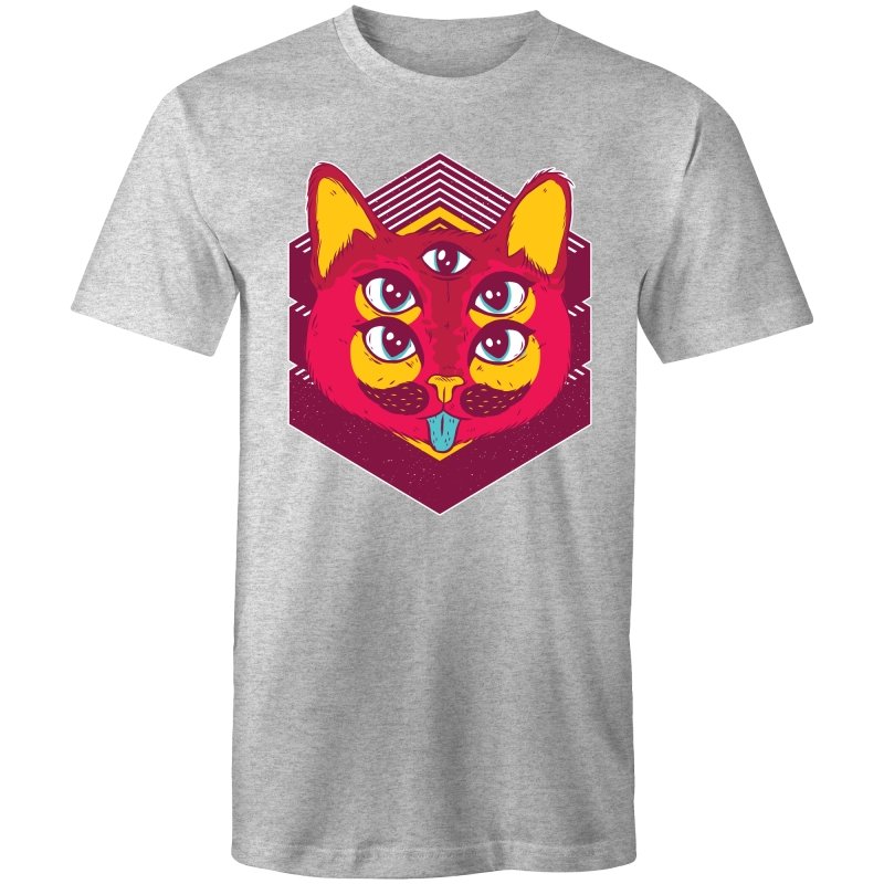 Men's Psychedelic Cat Eyes T-shirt
