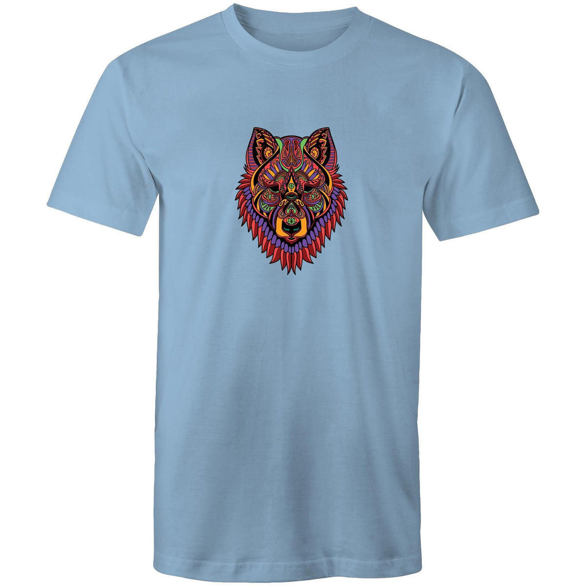 Men's Mandala Wolf T-shirt
