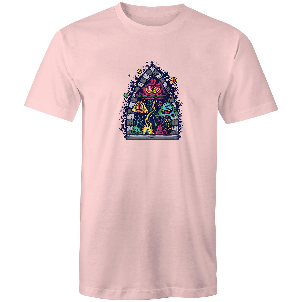 Men's Trippy Mushrooms Psychedelic T-shirt