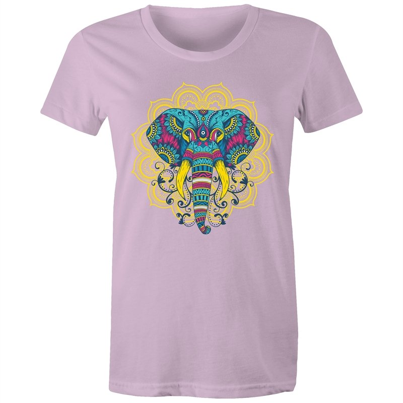Women's Mandala Elephant T-shirt