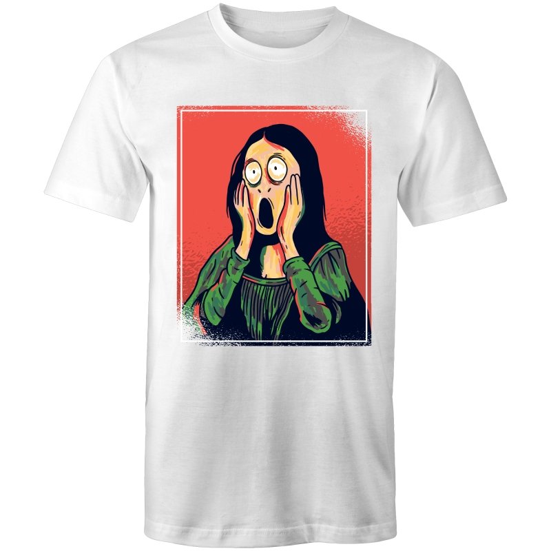 Men's Funny Screaming Art T-shirt