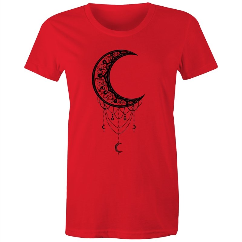 Women's Floral Moon T-shirt