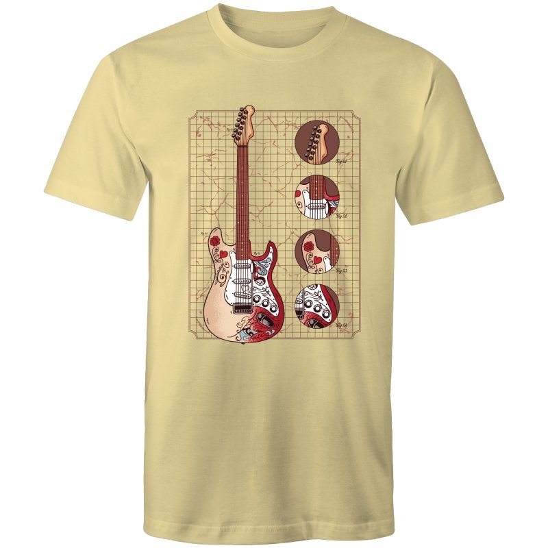 Men's Spider Guitar T-shirt