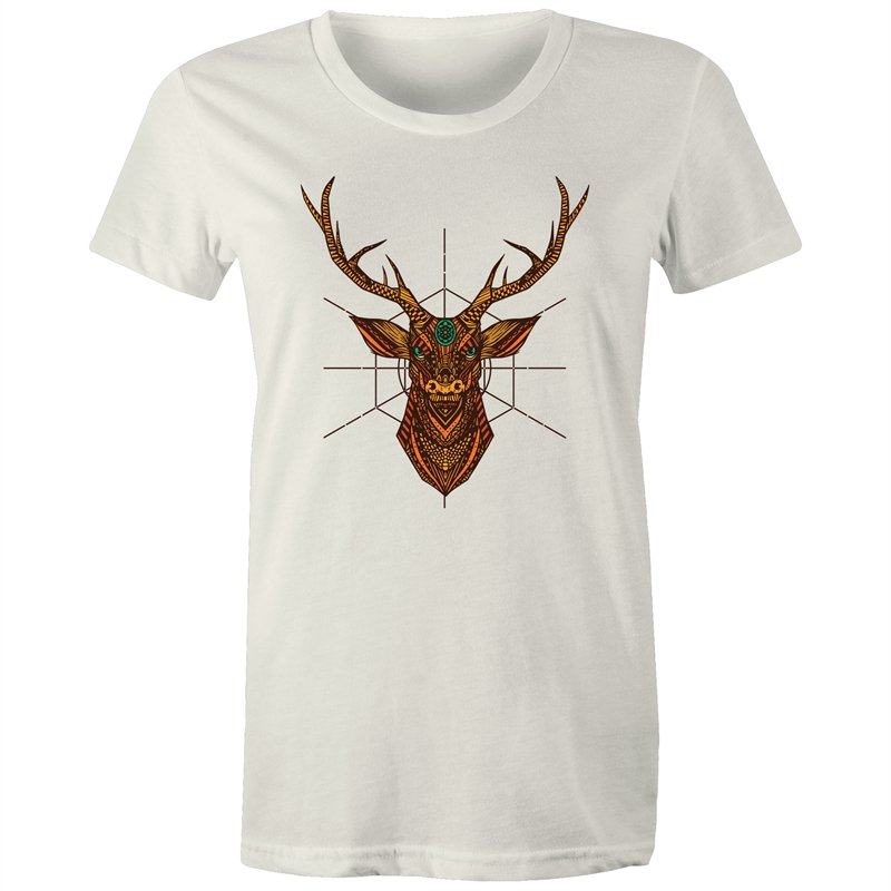 Women's Mandala Reindeer T-shirt