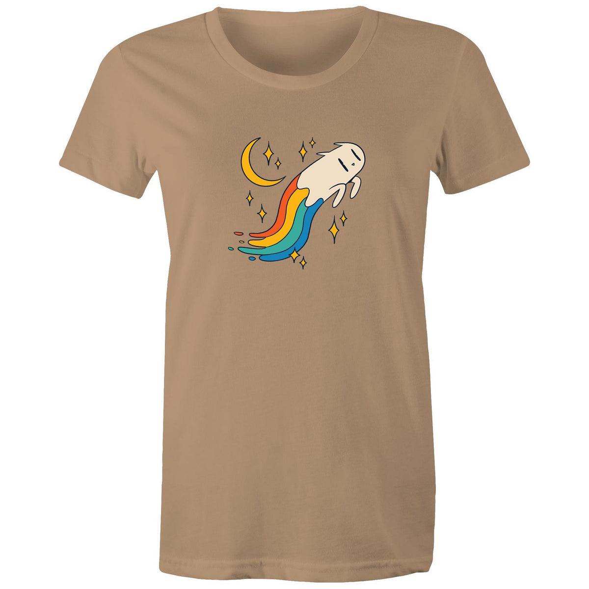 Women's Rainbow Cat T-shirt