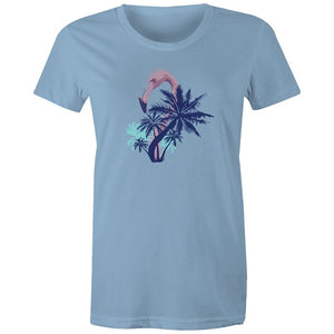 Women's Flamingo Beach T-shirt