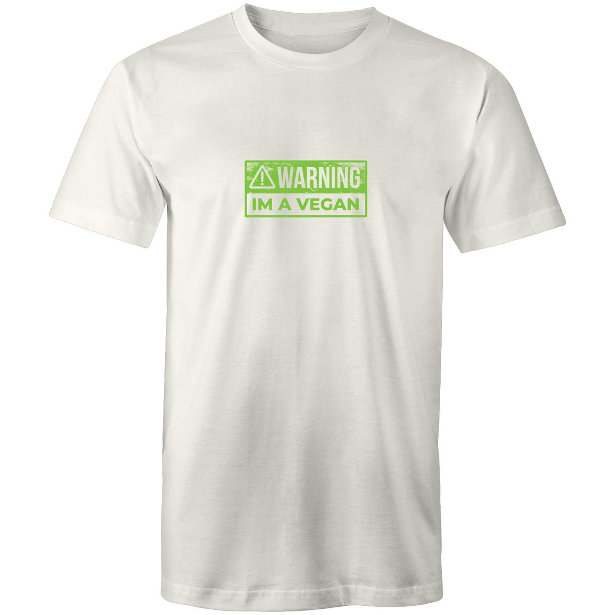 Men's Vegan Warning T-shirt
