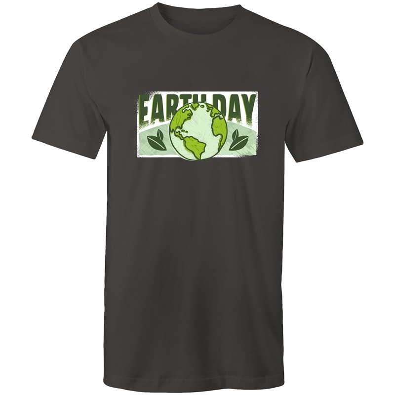Men's Earth Day Green Logo T-shirt