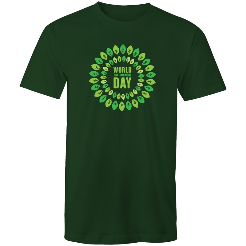 Men's Leaf Environment Day T-shirt