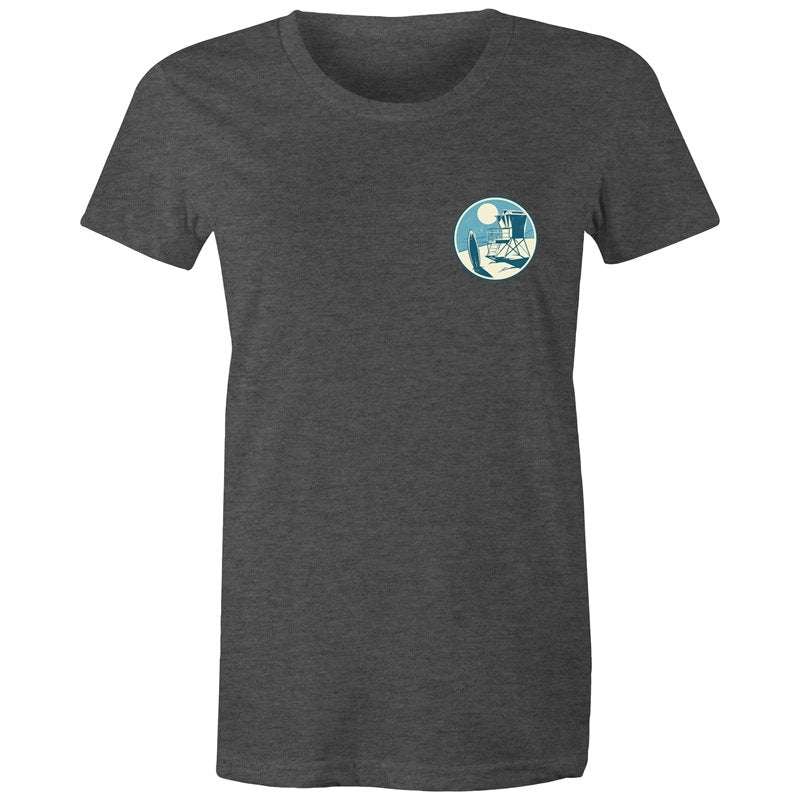 Women's Beach Logo Pocket T-shirt