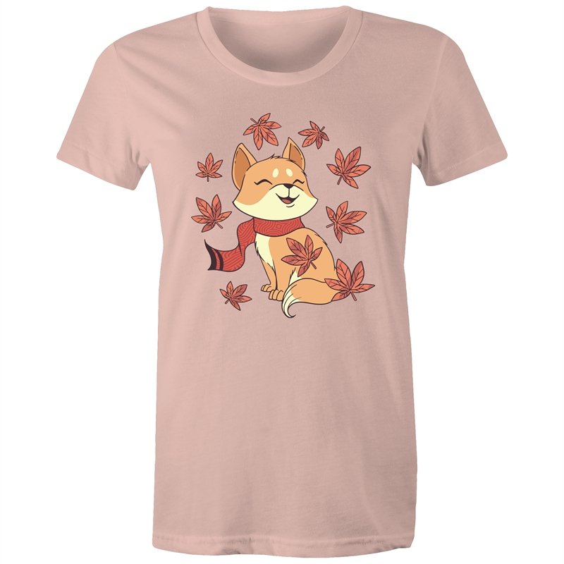 Women's Cute Spring Fox T-shirt
