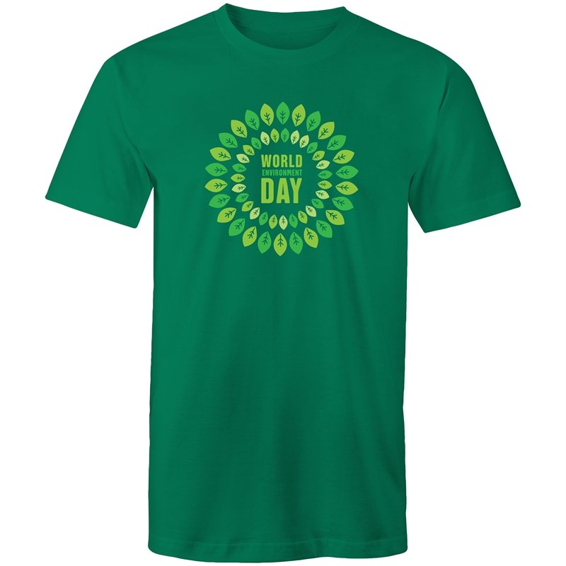 Men's Leaf Environment Day T-shirt