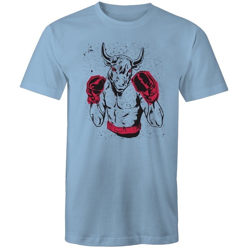 Men's Boxing Bull Art T-shirt