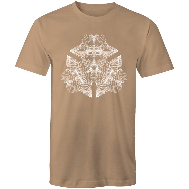 Men's Abstract Geometric Graphic Tee