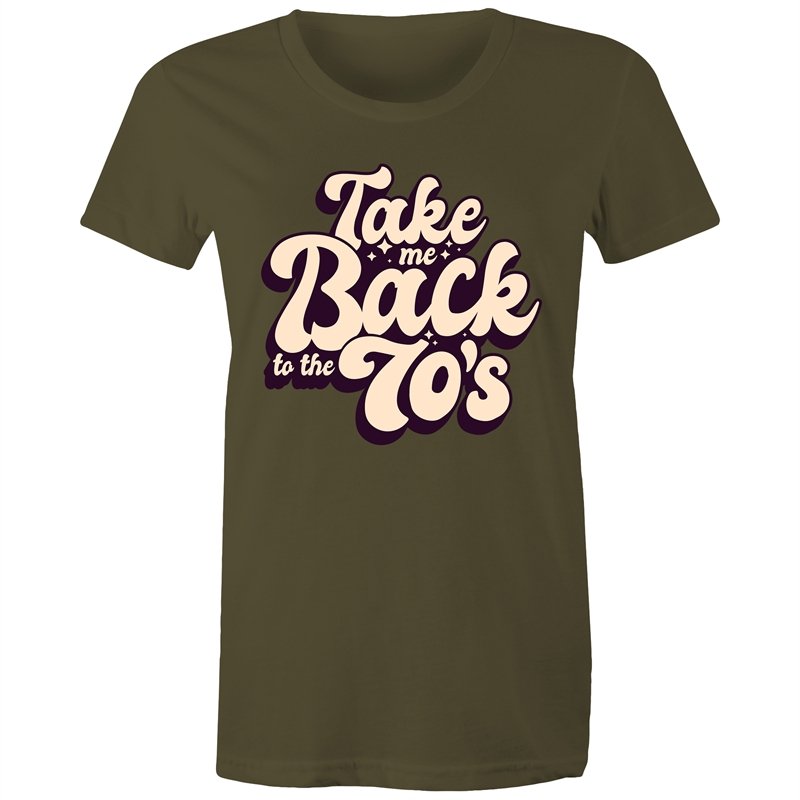 Women's Take Me Back To The 70's T-shirt