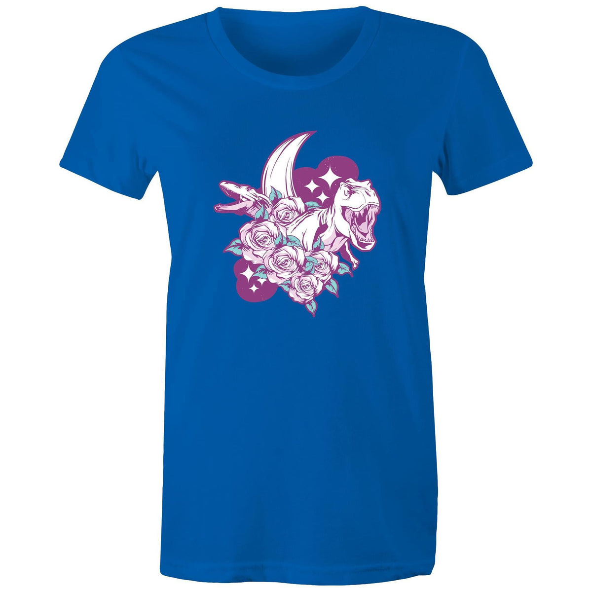 Women's Floral Dinosaurs T-shirt