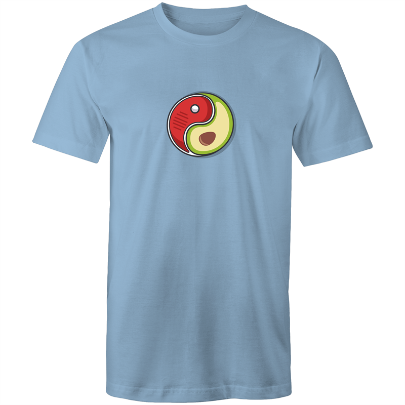 Men's Avocado & Meat Yin Yang T-shirt