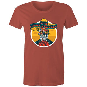 Women's Mexican Sugar Skull T-shirt