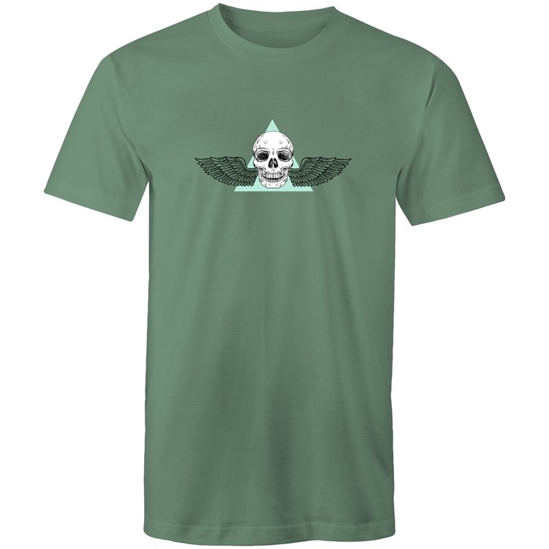 Men's Cool Skull With Wings T-shirt