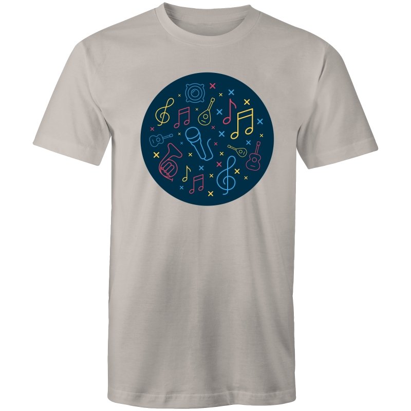 Men's Circular Music T-shirt