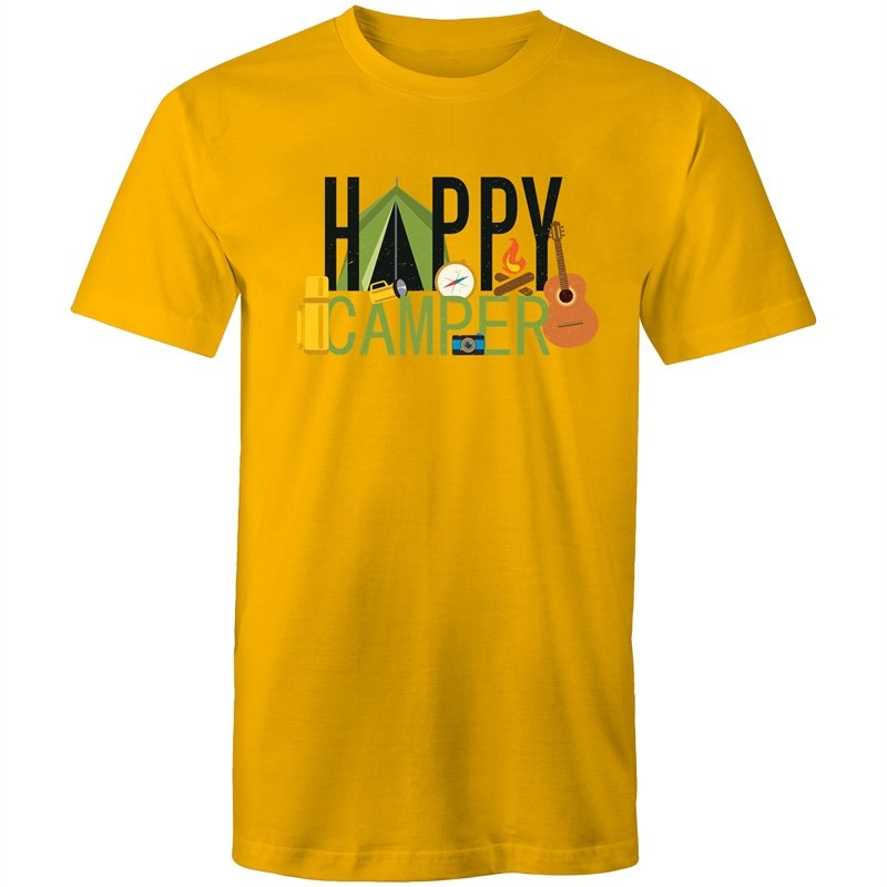 Men's Happy Camper Camping T-shirt