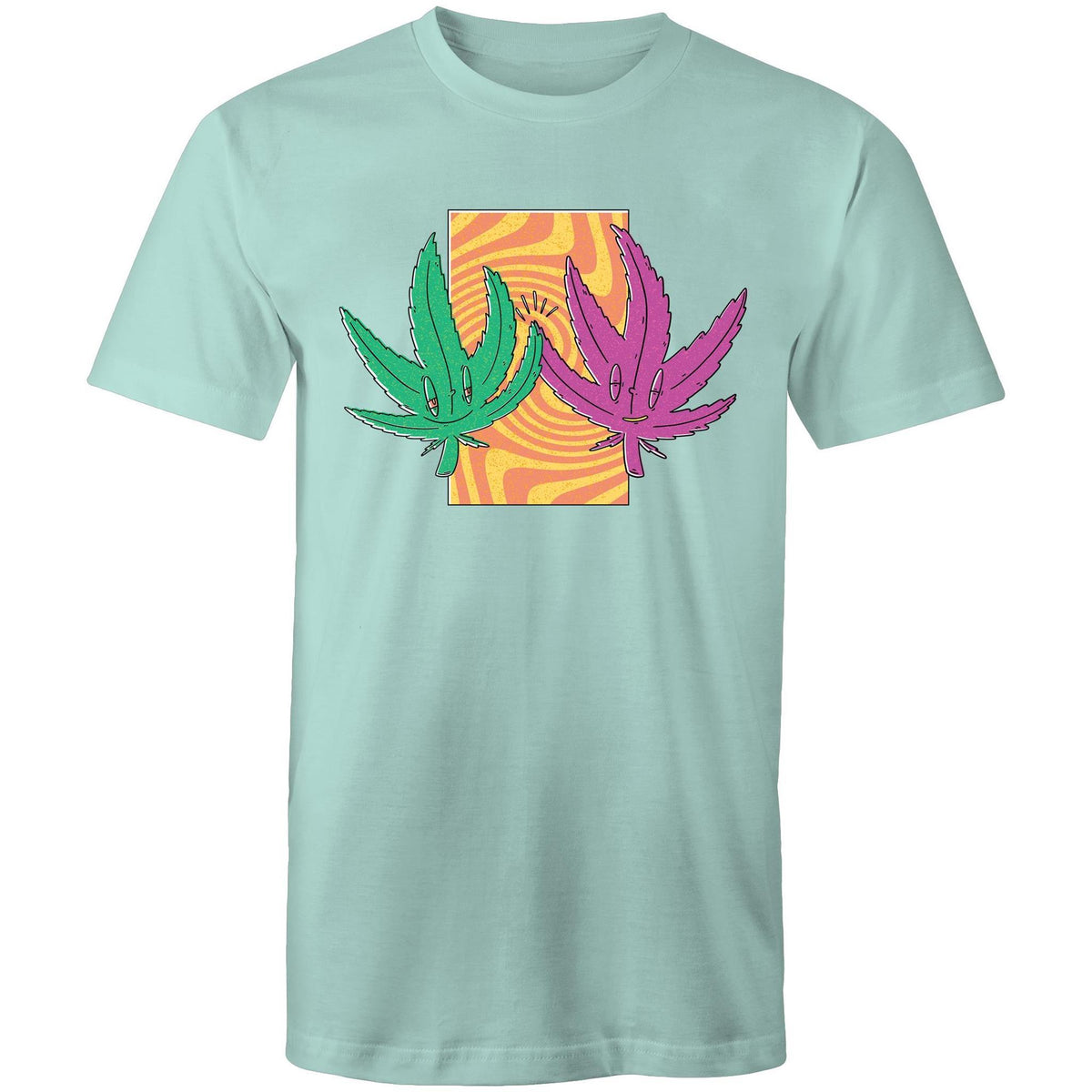 Men's Cannabis High Five Funny T-shirt