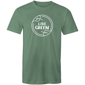 Men's Live Green Logo T-shirt