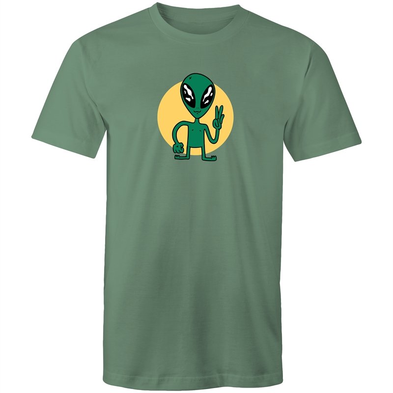 Men's Peace Alien T-shirt