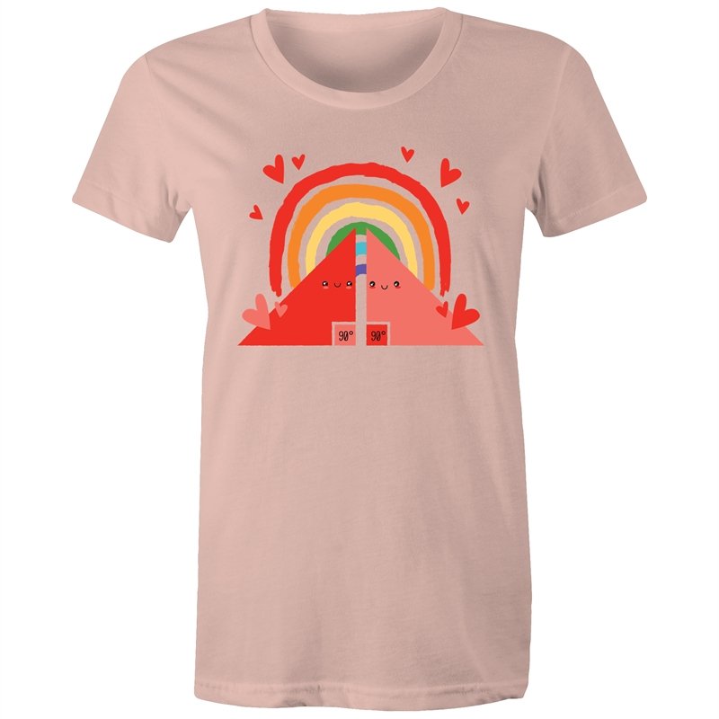Women's Soul Mate Rainbow T-shirt