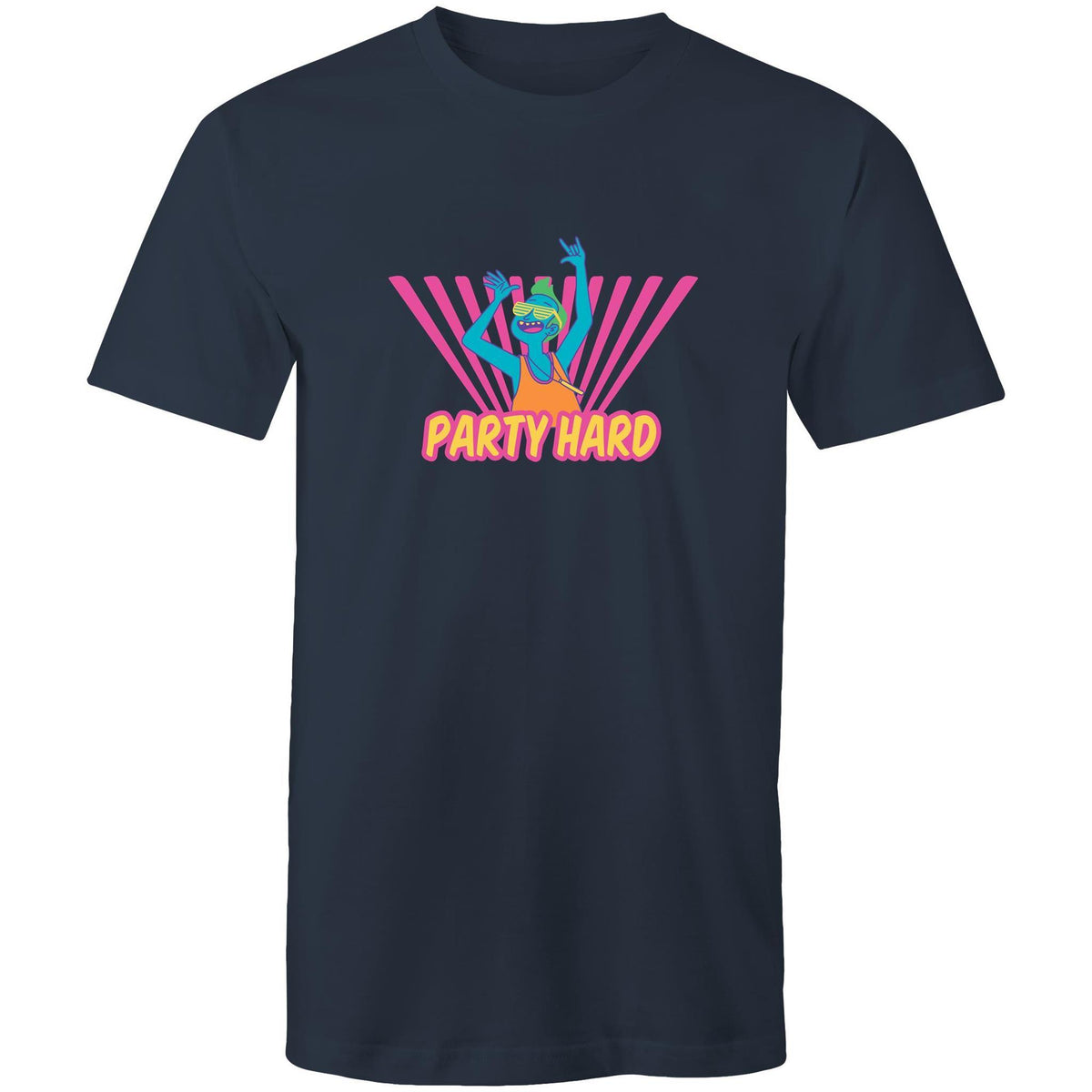 Men's Neon Party Hard T-shirt
