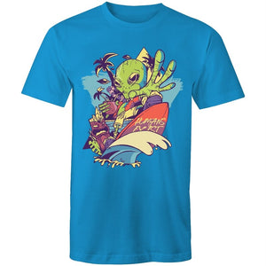 Men's Cool Surfing Alien T-shirt
