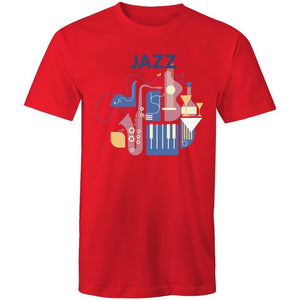 Men's Abstract Jazz Music T-shirt