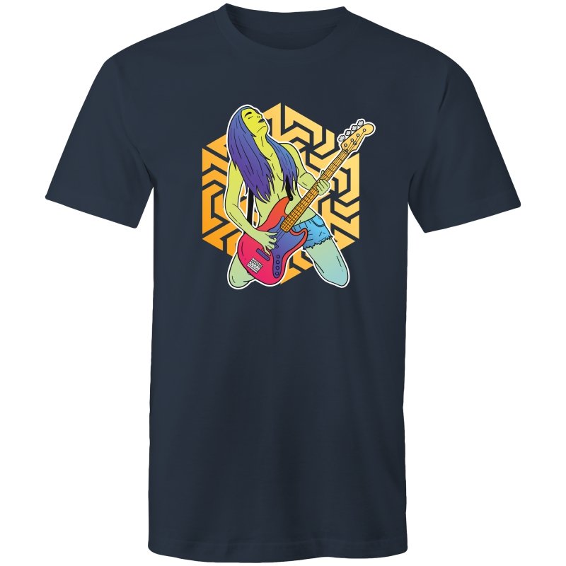 Men's Psychedelic Bass Guitar T-shirt