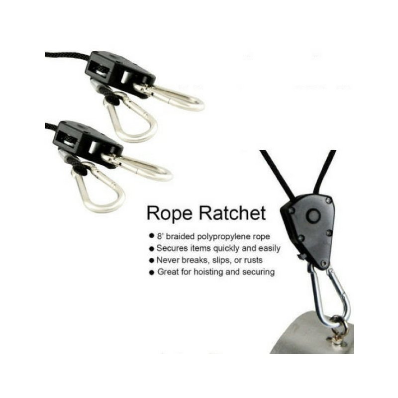 2 Heavy Duty Hangers - 68KG Capacity