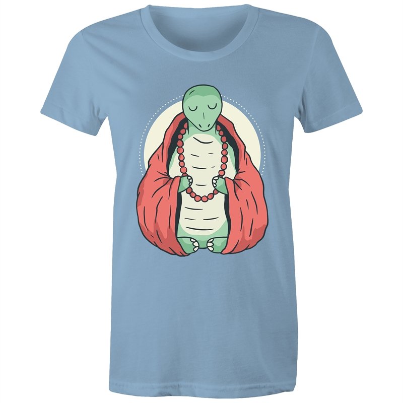 Women's Meditating Turtle T-shirt