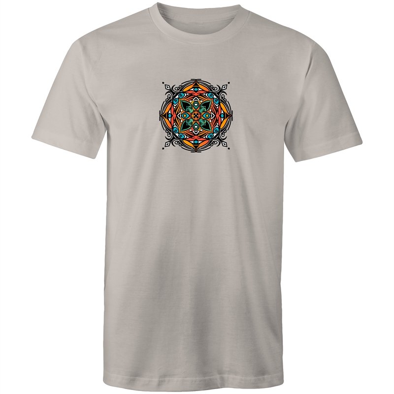 Men's Indian Mandala Pattern T-shirt
