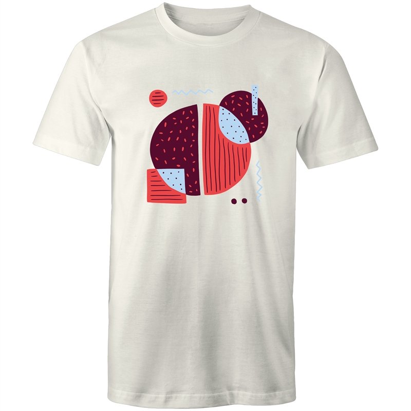 Men's Abstract Coffee Bean T-shirt
