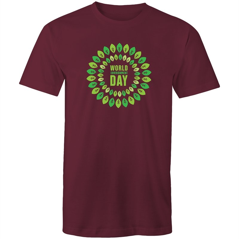 Men's Leaf Environment Day T-shirt