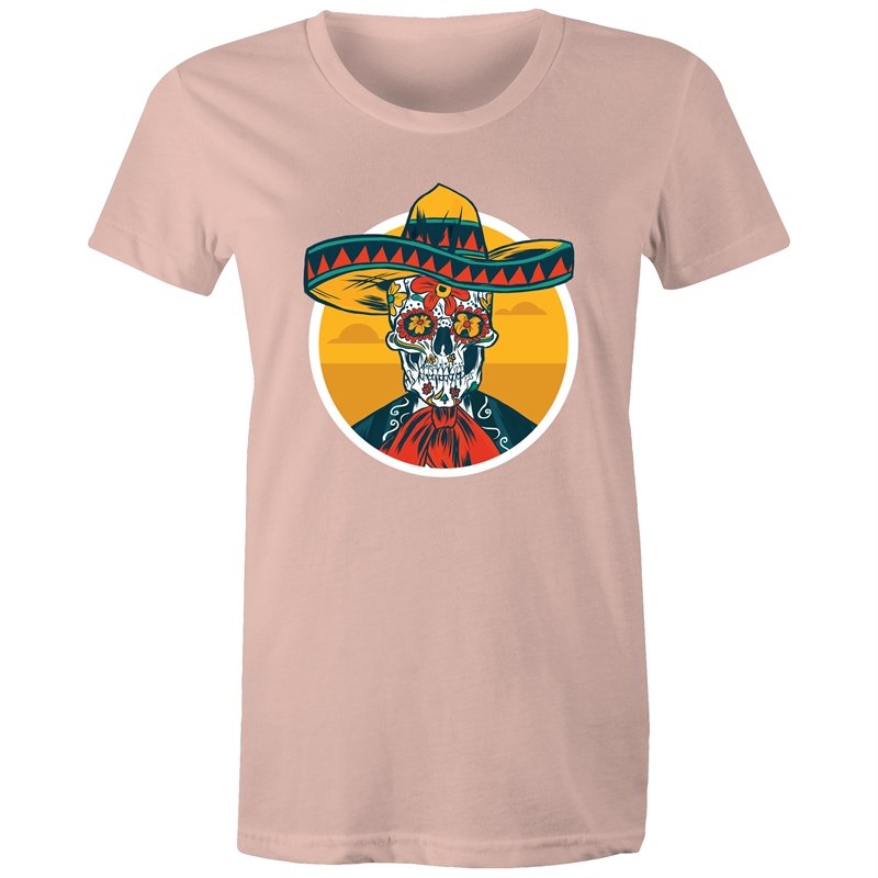 Women's Mexican Sugar Skull T-shirt