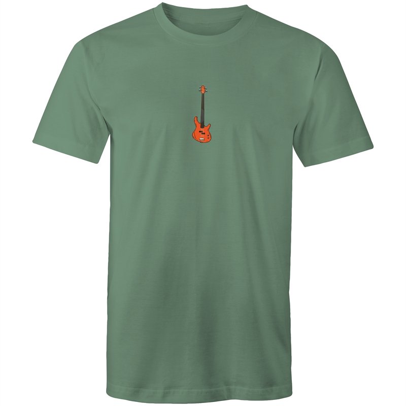 Men's Orange Guitar T-shirt