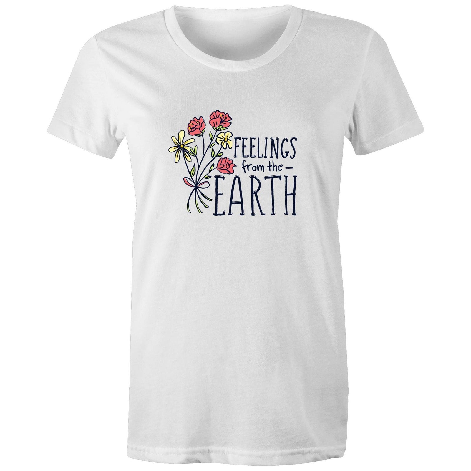 Women's Feelings From Earth T-shirt
