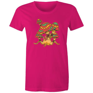 Women's Funky Mushroom T-shirt