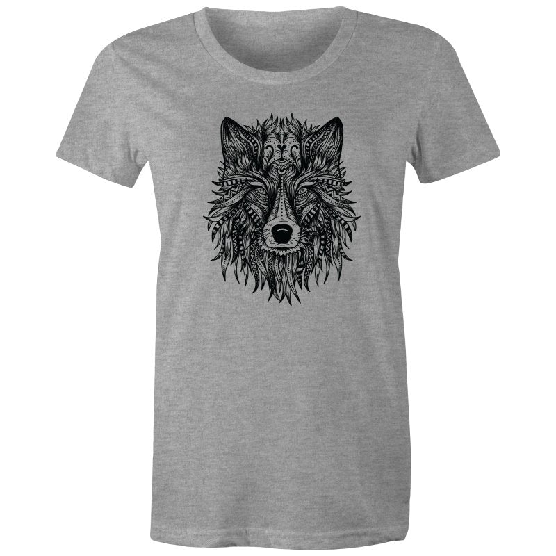 Women's Tribal Wolf T-shirt